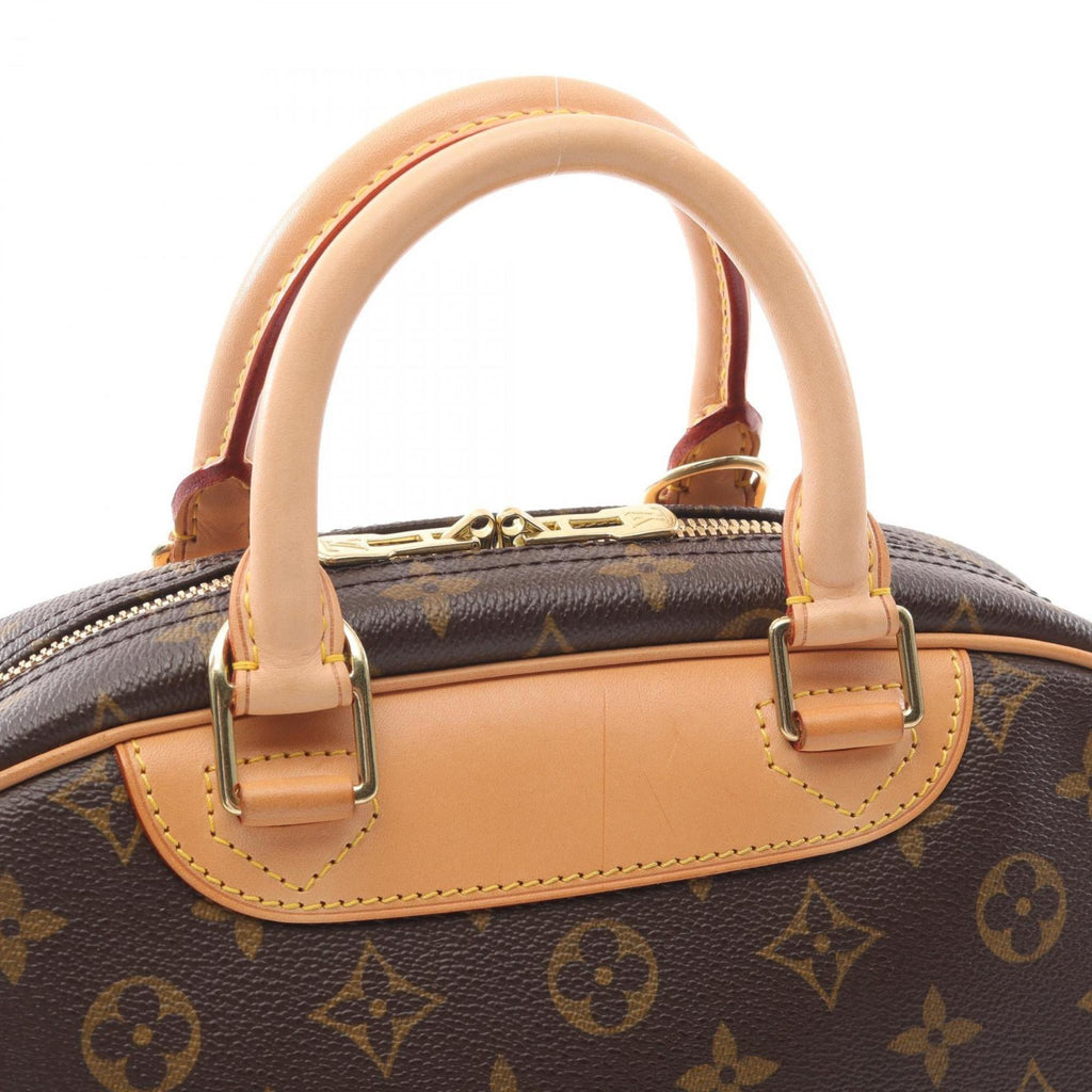 Louis Vuitton Brown Monogram Coated Canvas Handbag