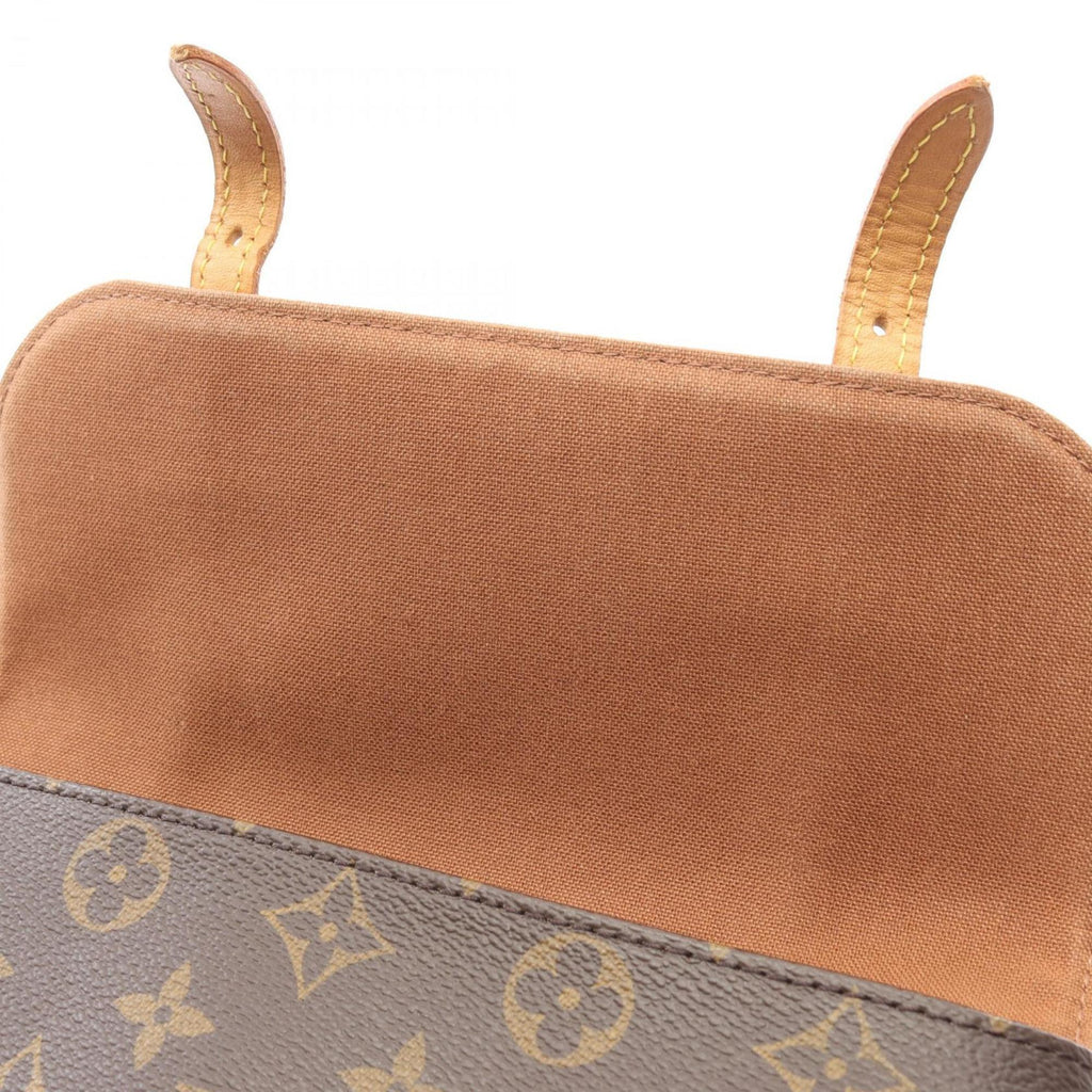 Louis Vuitton Brown Monogram Coated Canvas Leather Fanny Pack Handbag Pochette