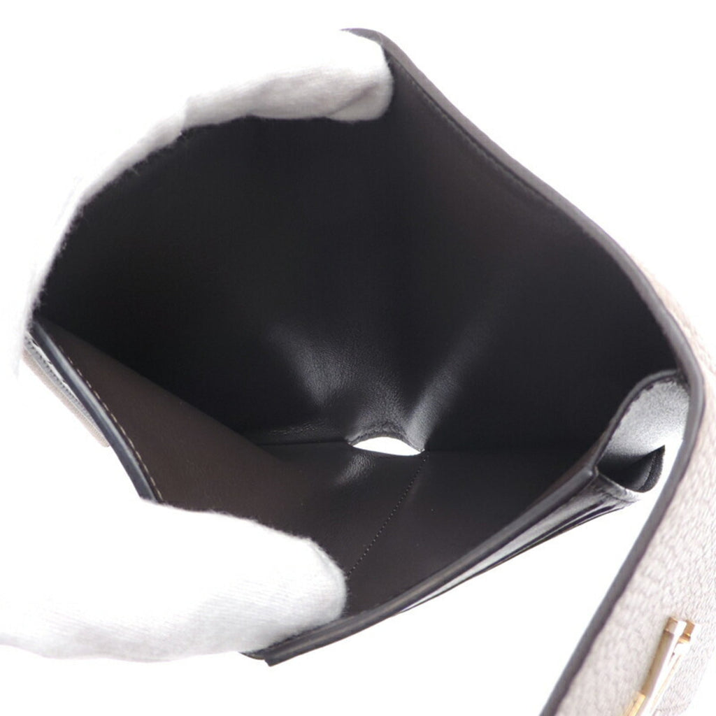 Louis Vuitton Galle Gray Leather Wallet