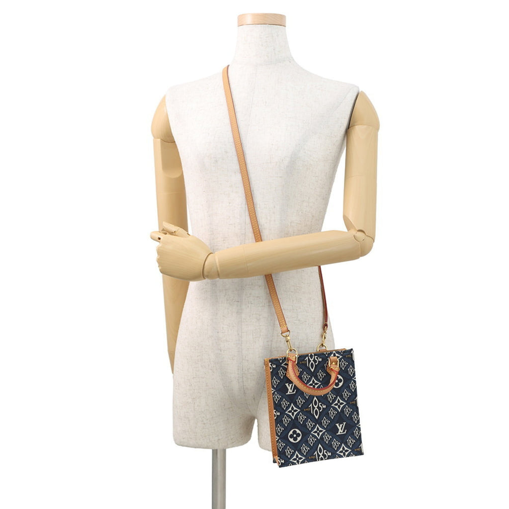 Louis Vuitton Blue Monogram Jacquard Handbag Shoulder Bag