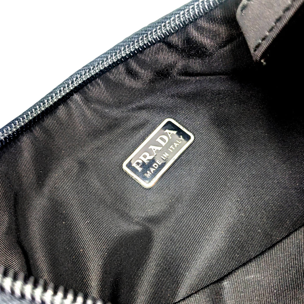 Prada Black Nylon Handbag