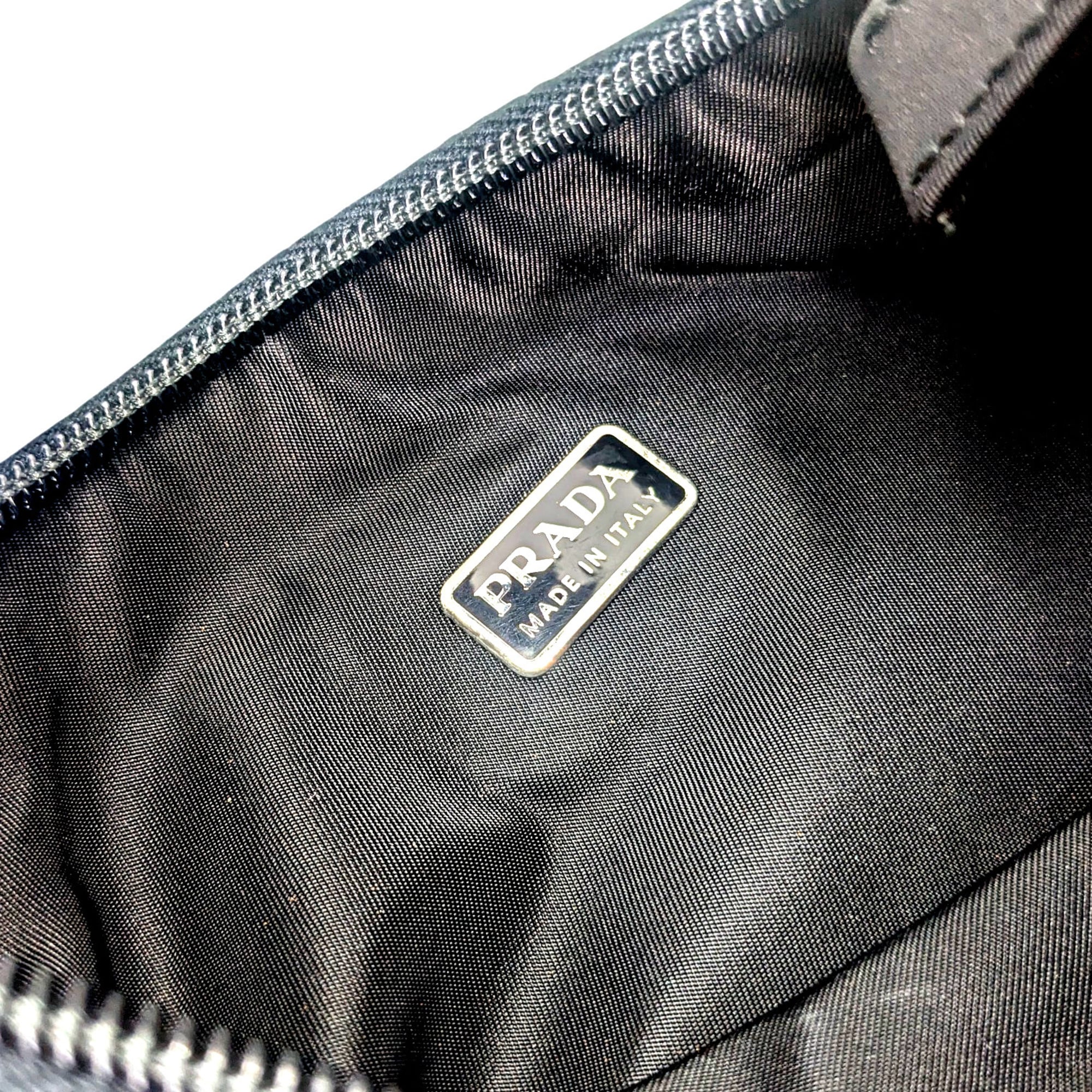 Prada Black Nylon Handbag