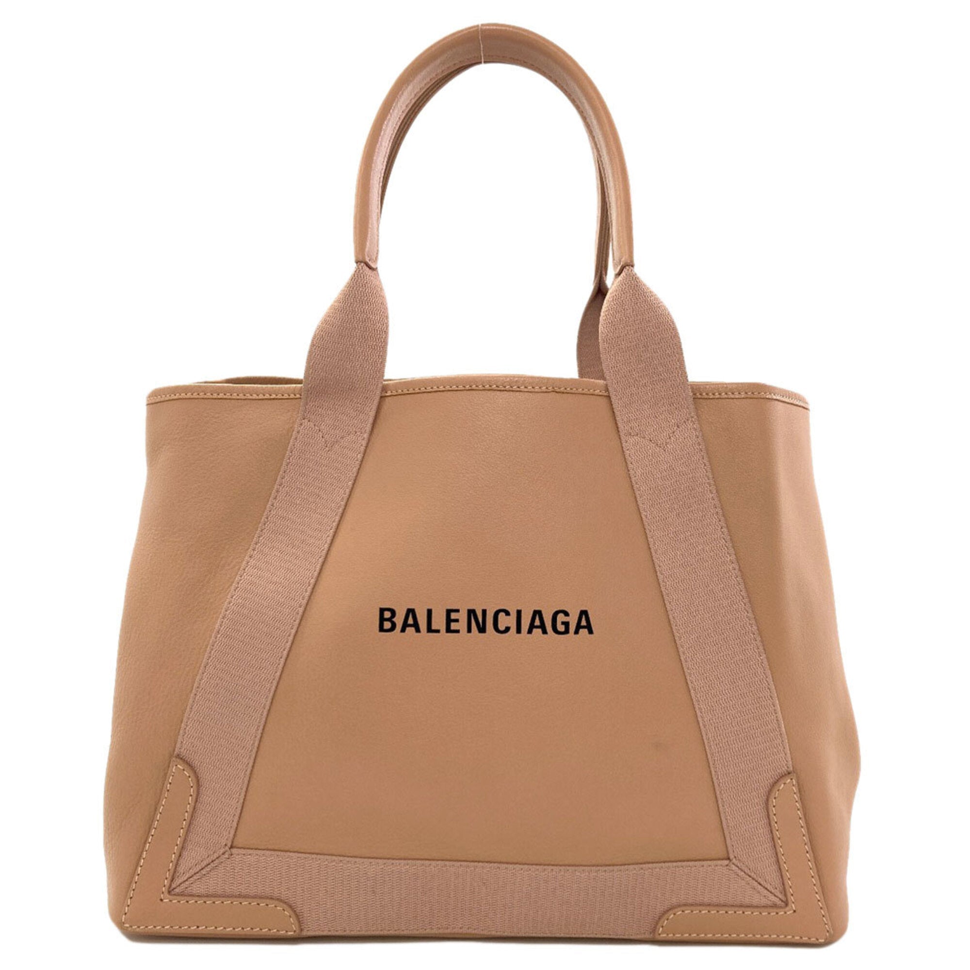 Balenciaga Brown Leather Handbag Pouch