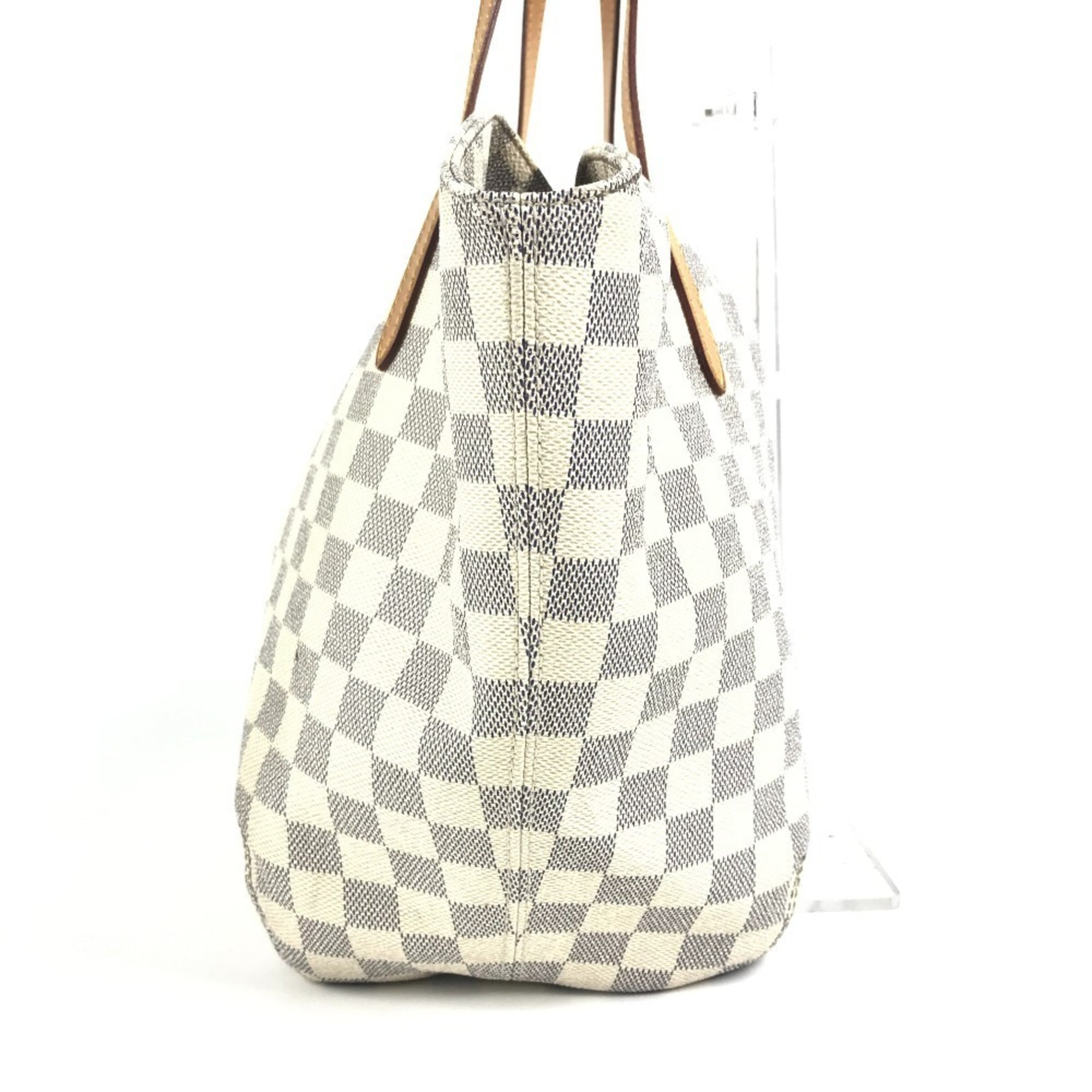 Louis Vuitton Damier Azur White Damier Azur Shoulder Bag Tote Bag