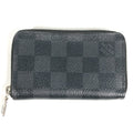 Louis Vuitton Black Damier Graphite Damier Graphite Coin Purse/Coin Case