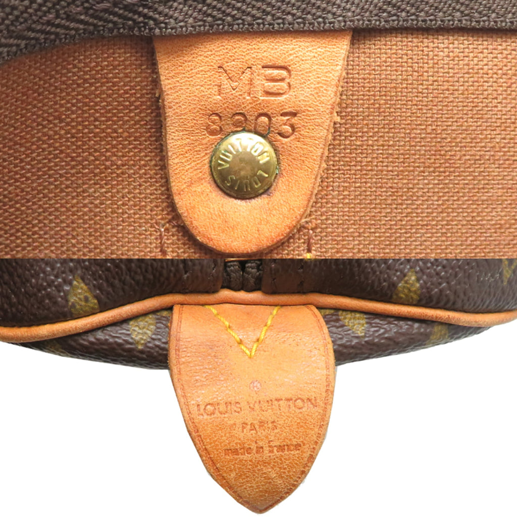 Louis Vuitton Brown Monogram Boston Bag