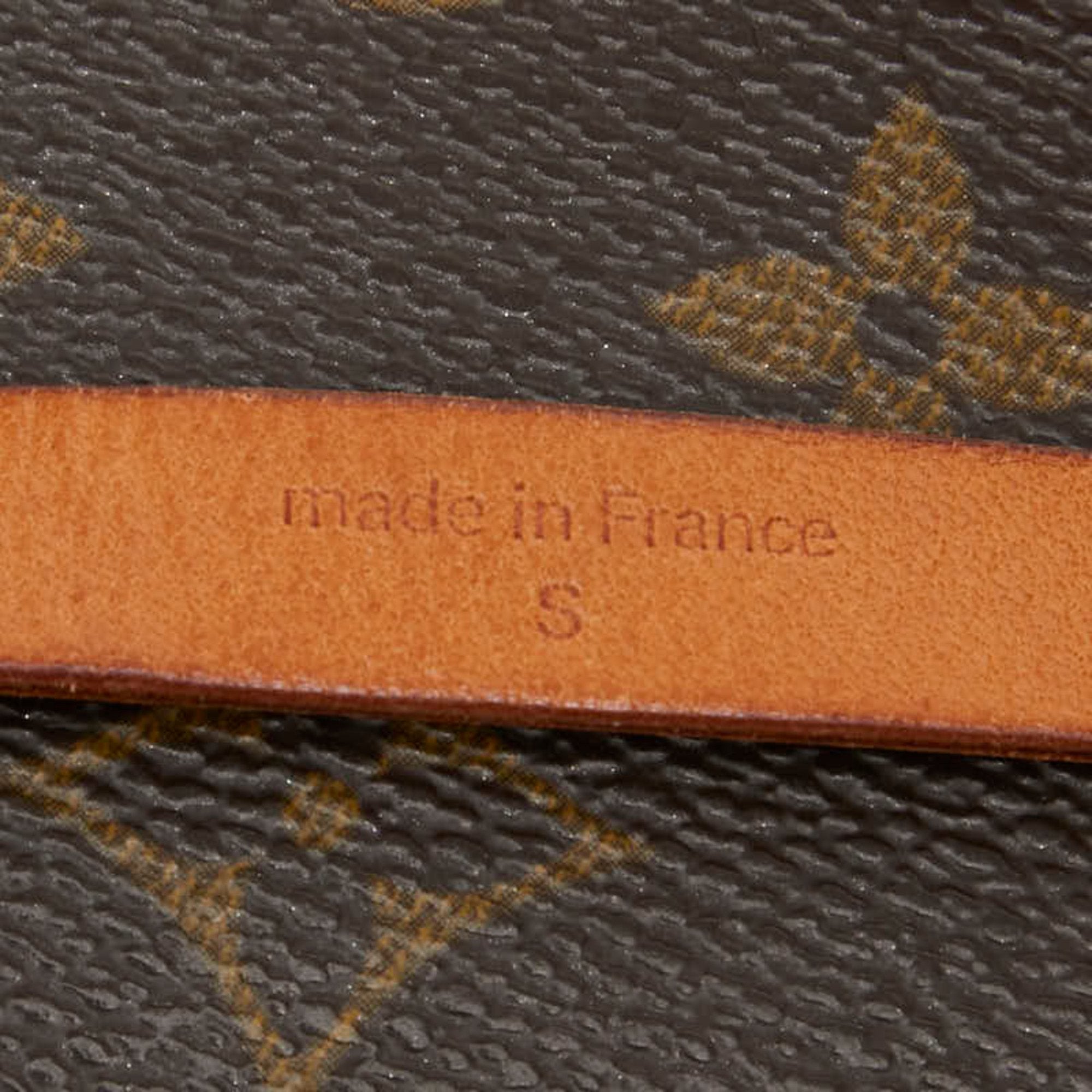 Louis Vuitton Brown Pvc Leather Pochette Sling Bag