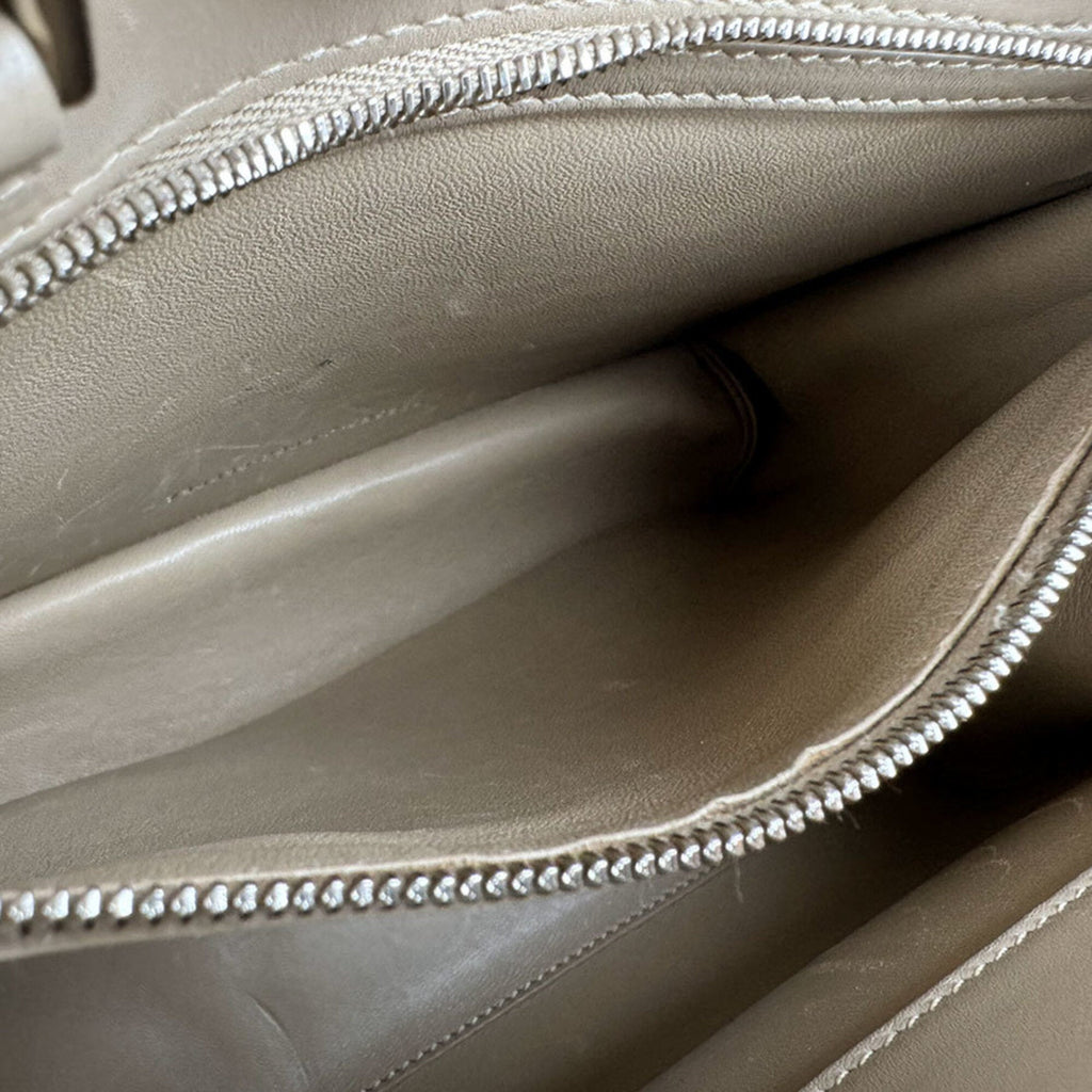 Balenciaga Grayish Leather Handbag Shoulder Bag Tote