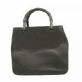 Gucci Black Leather Handbag (Pre-Owned)