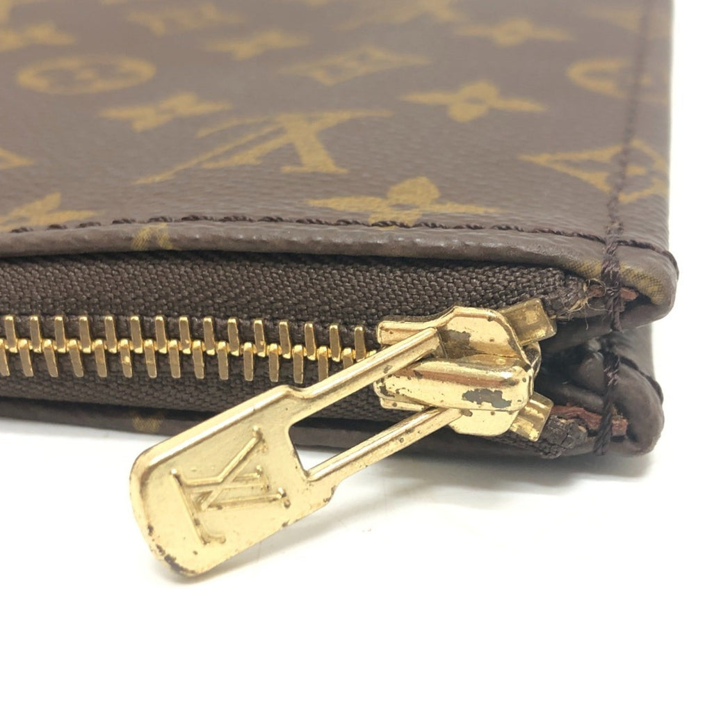 Louis Vuitton Brown Clutch Bag