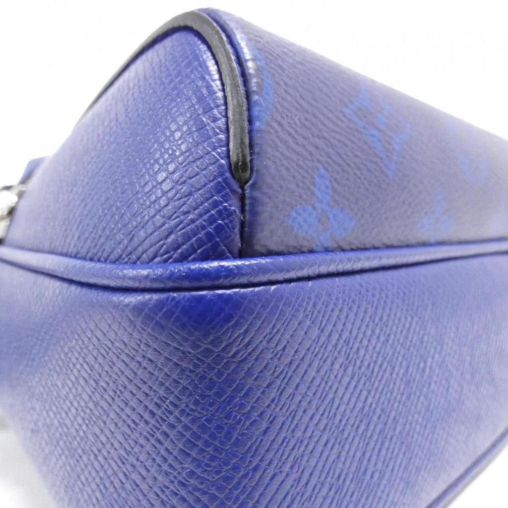 Louis Vuitton Cobalt Coated Canvas Leather Shoulder Bag