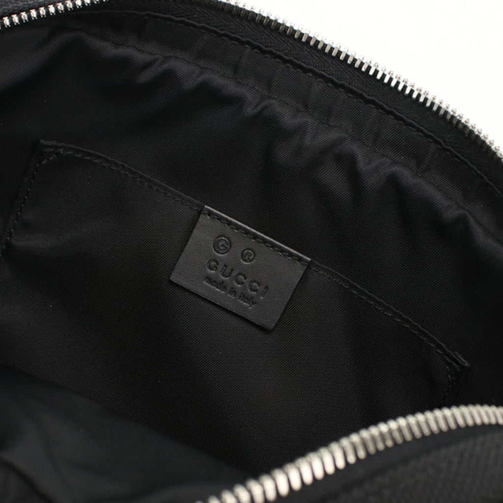 Gucci Black Canvas Sling Bag (Pre-Owned)