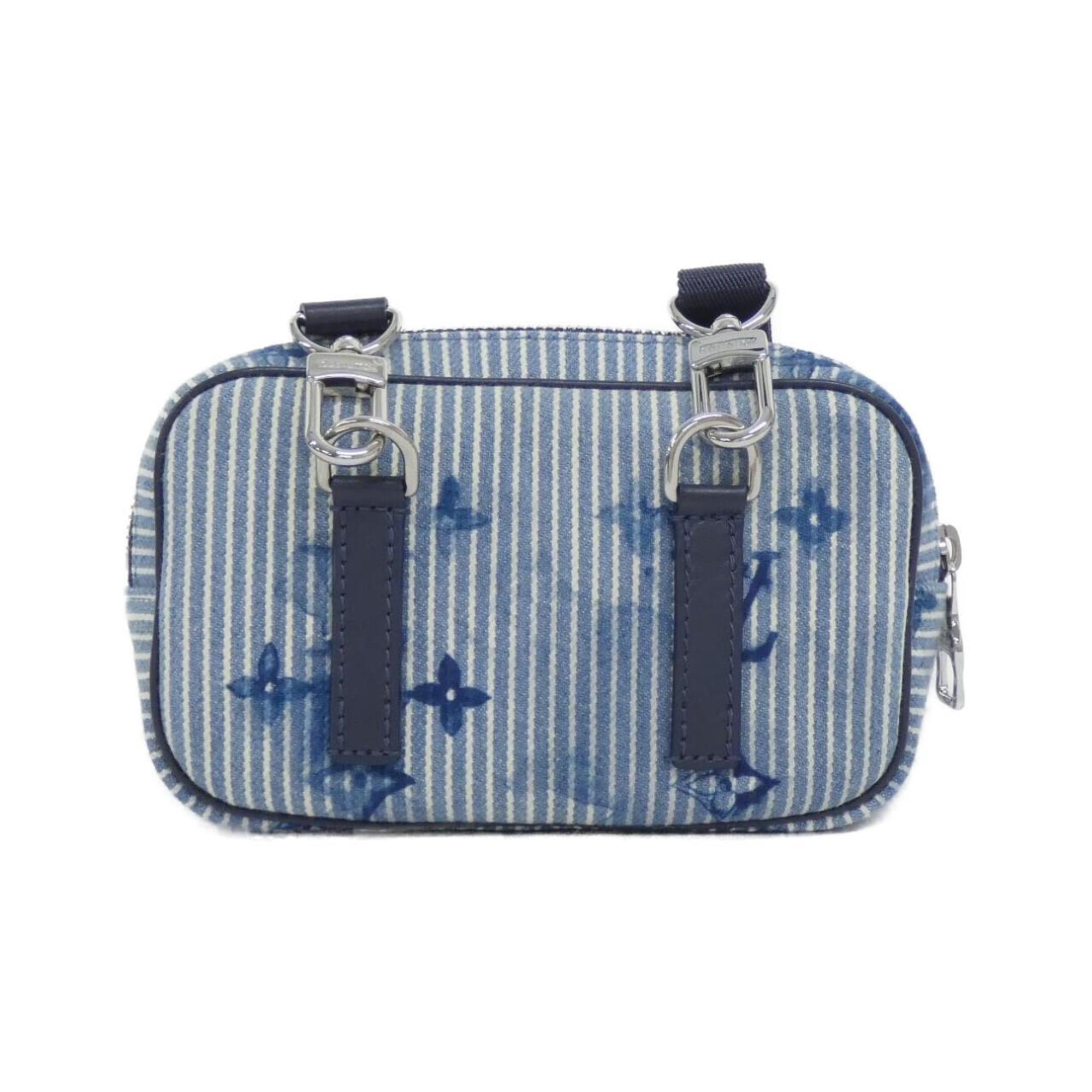 Louis Vuitton Monogram Navy Monogram Canvas Pochette Shoulder Bag
