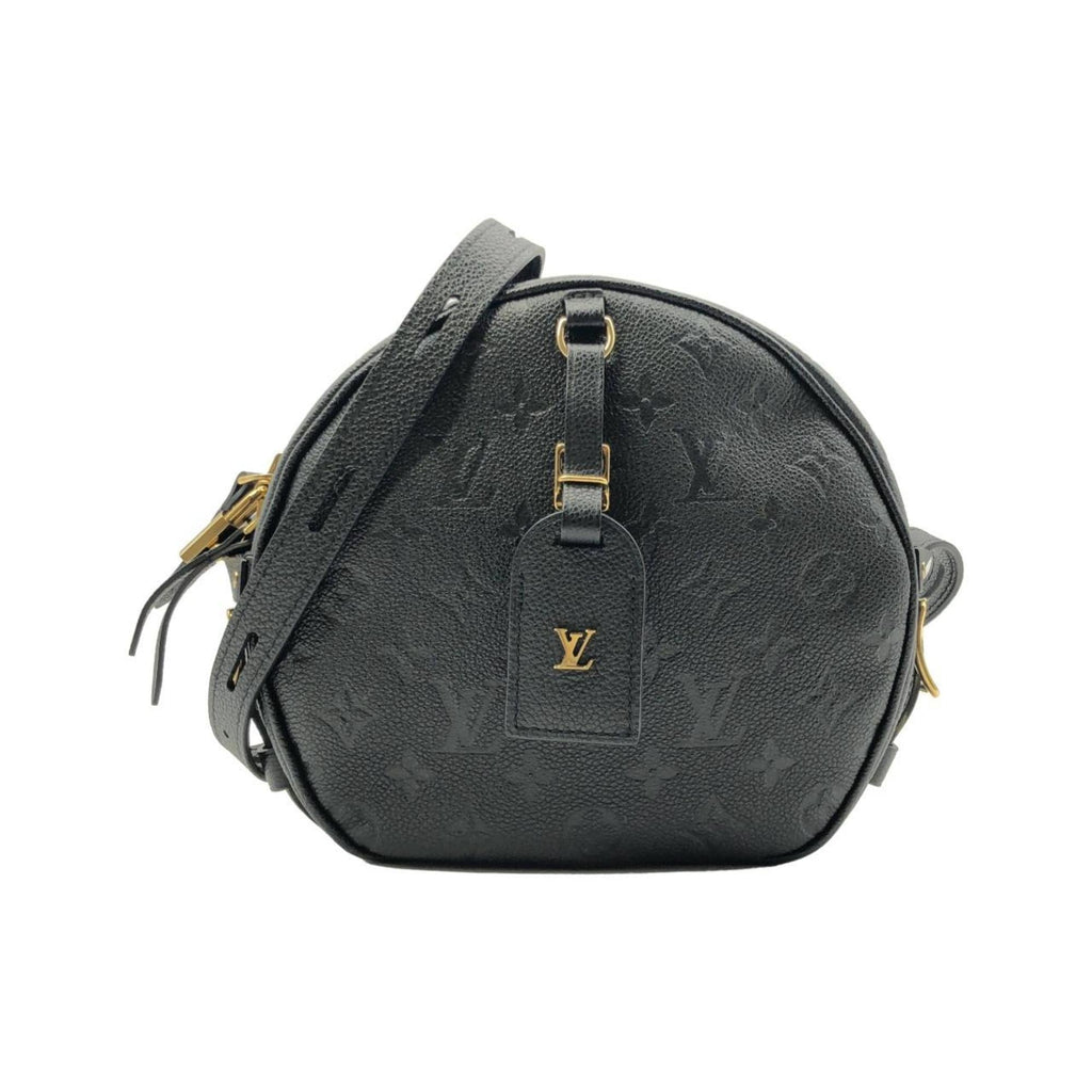 Louis Vuitton Black Leather Shoulder Bag