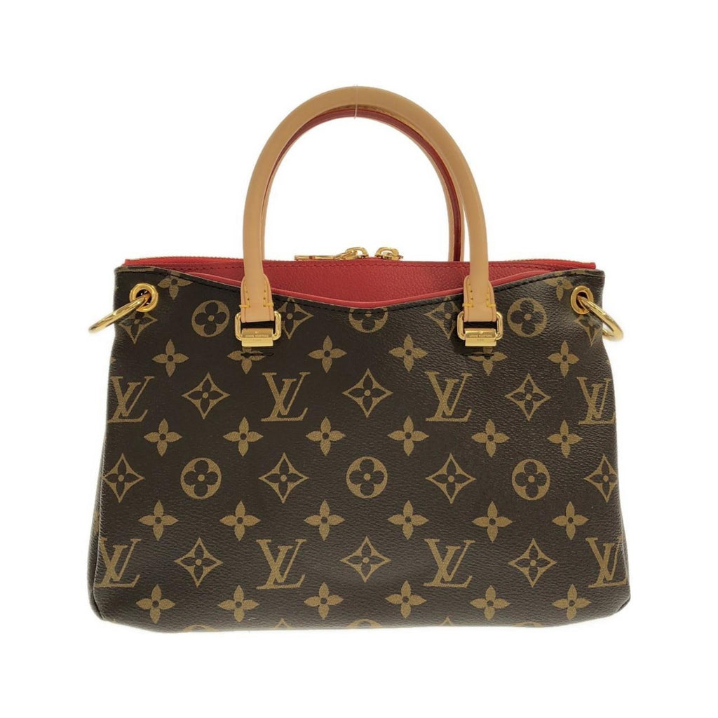 Louis Vuitton Brown Cerise Marron Coated Canvas Handbag