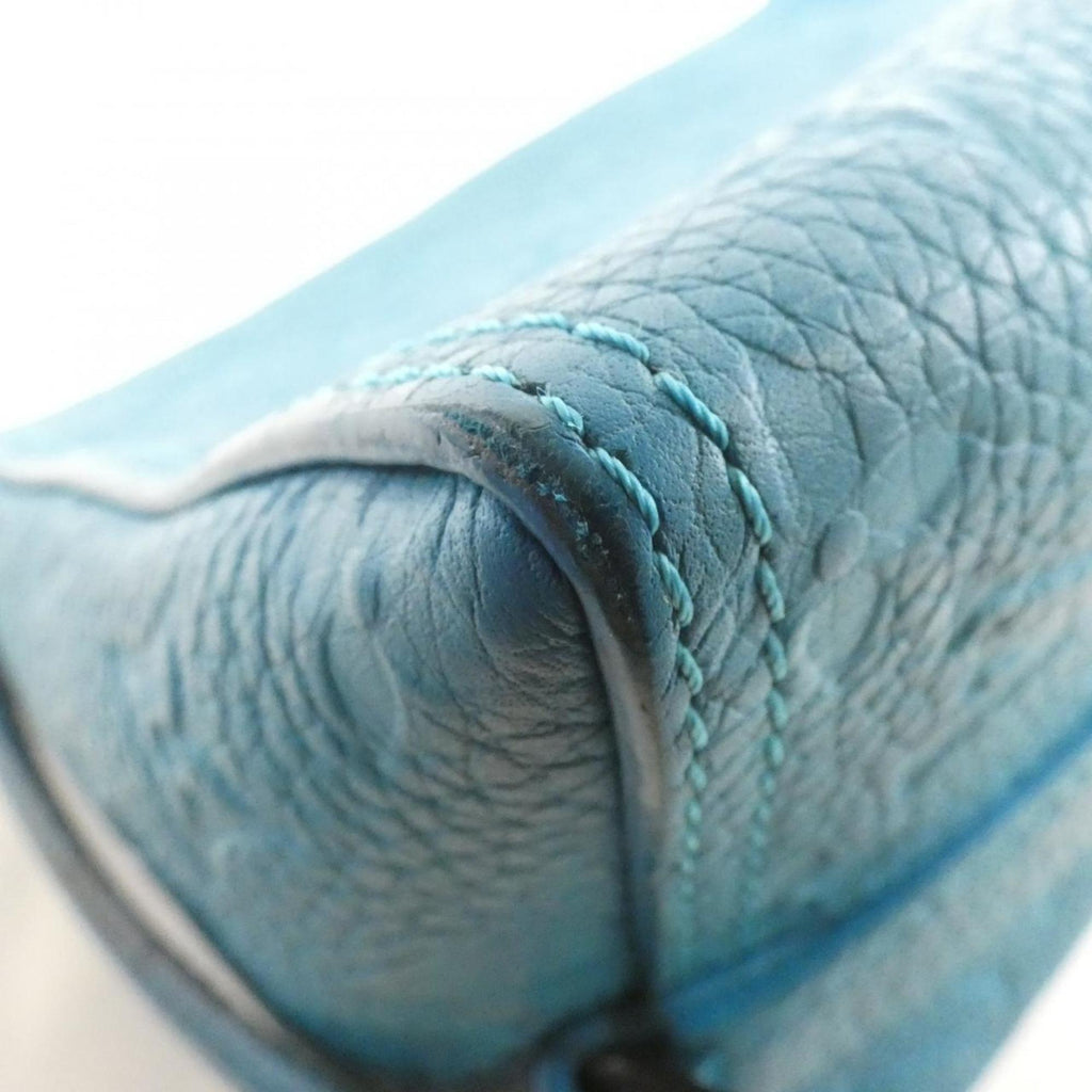 Louis Vuitton Turquoise Leather Shoulder Bag