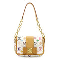 Louis Vuitton Monogram Multicolore Blanc Monogram Multicolore Shoulder Bag