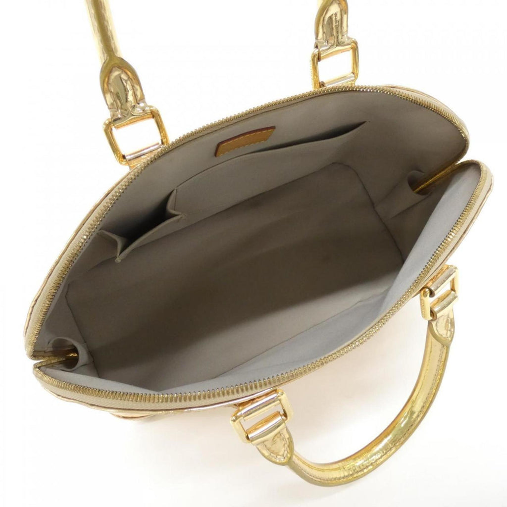 Louis Vuitton Monogram Miroir Gold Pvc Handbag