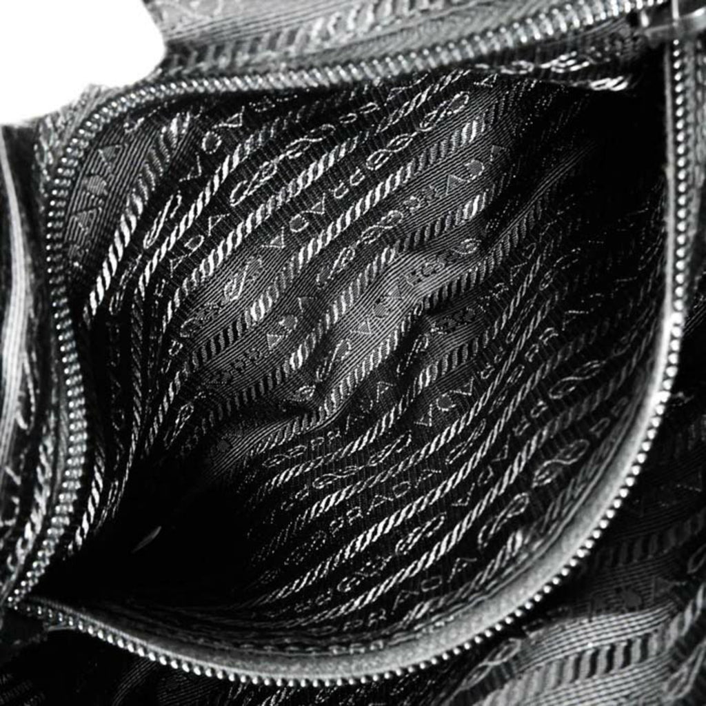 Prada Black Nylon Tessuto Shoulder Bag