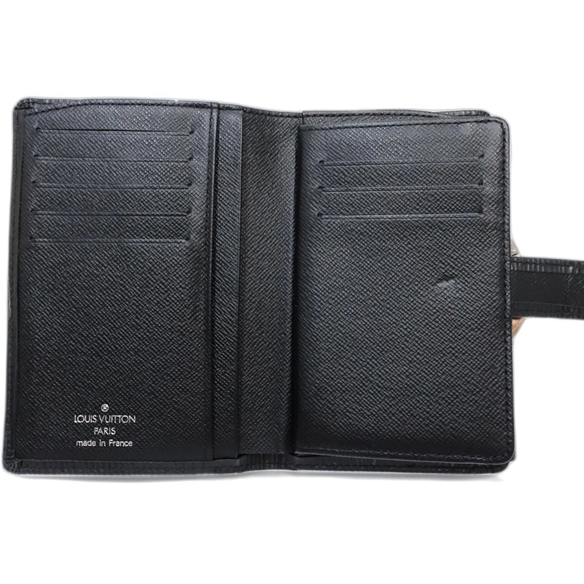 Louis Vuitton Noir Leather Wallet
