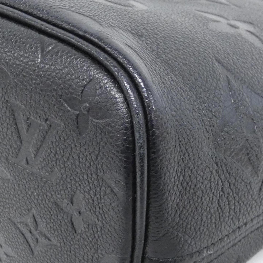 Louis Vuitton Black Leather Handbag