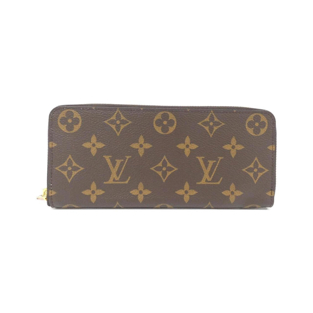 Louis Vuitton Marron Rose Ballerine Coated Canvas Long Wallet