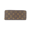 Louis Vuitton Marron Rose Ballerine Coated Canvas Long Wallet