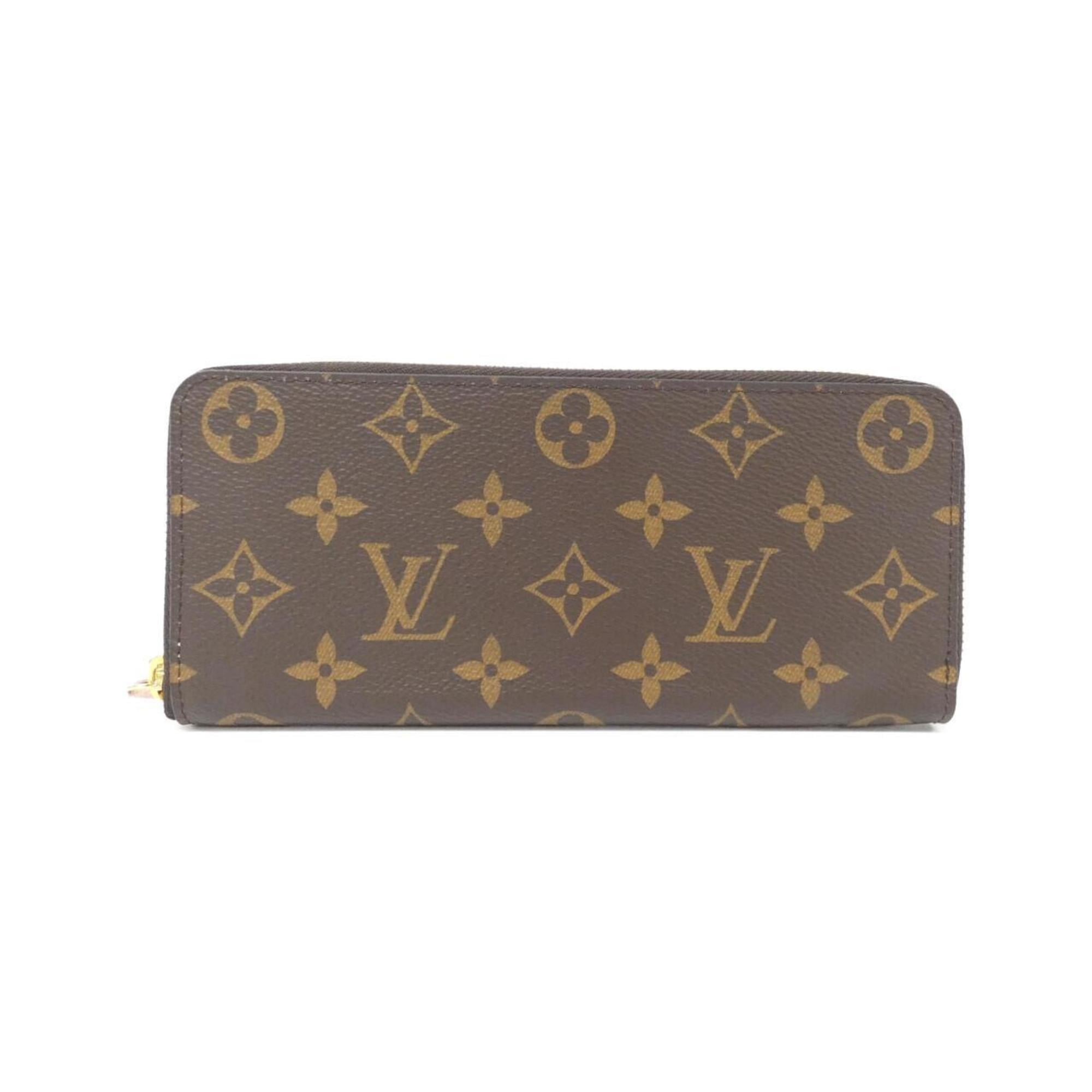 Louis Vuitton Marron Rose Ballerine Coated Canvas Long Wallet