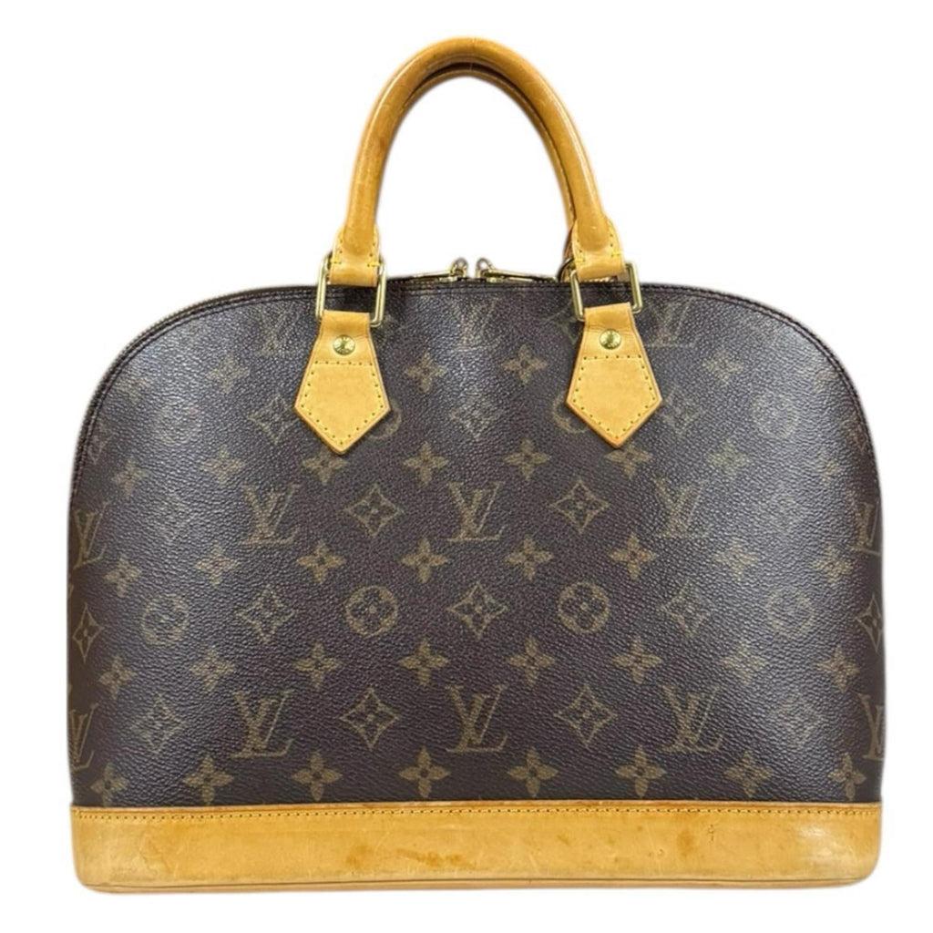 Louis Vuitton Brown Monogram Canvas Handbag