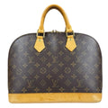Louis Vuitton Brown Monogram Canvas Handbag