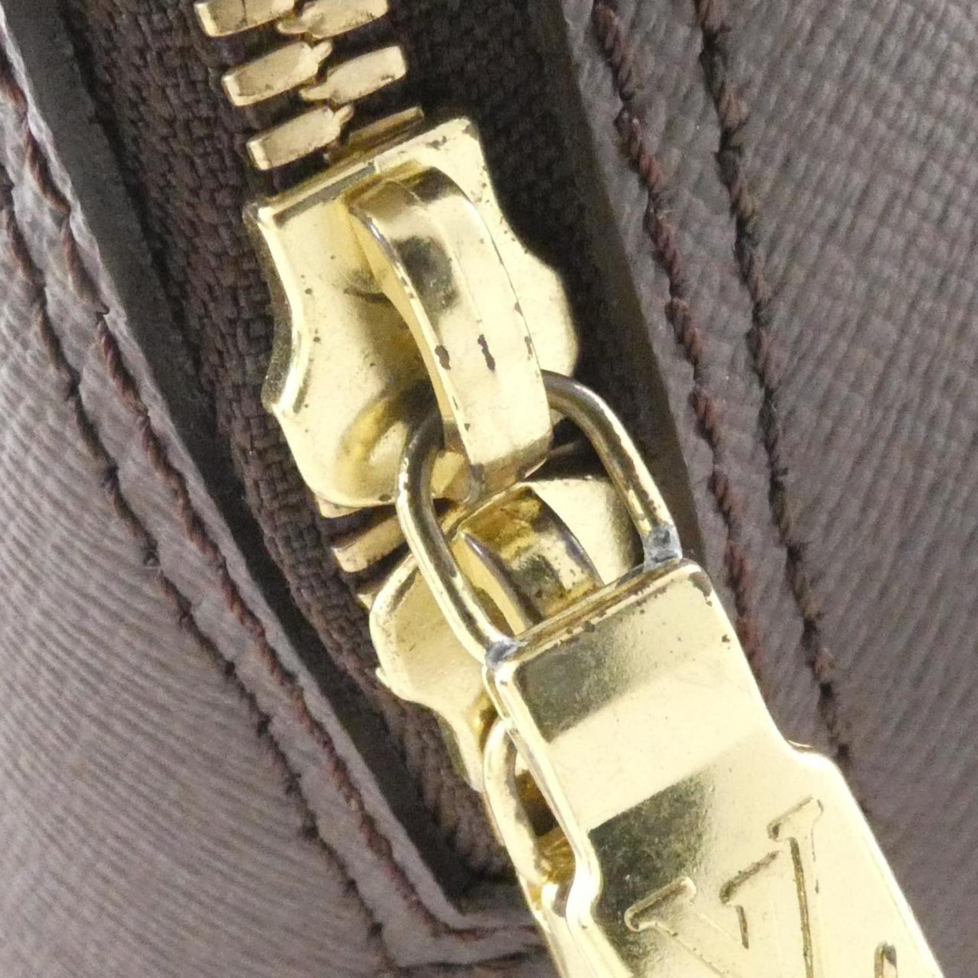 Louis Vuitton Ebene Coated Canvas Handbag