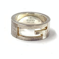 Gucci Silver Silver 925 Band Ring (Pre-Owned)