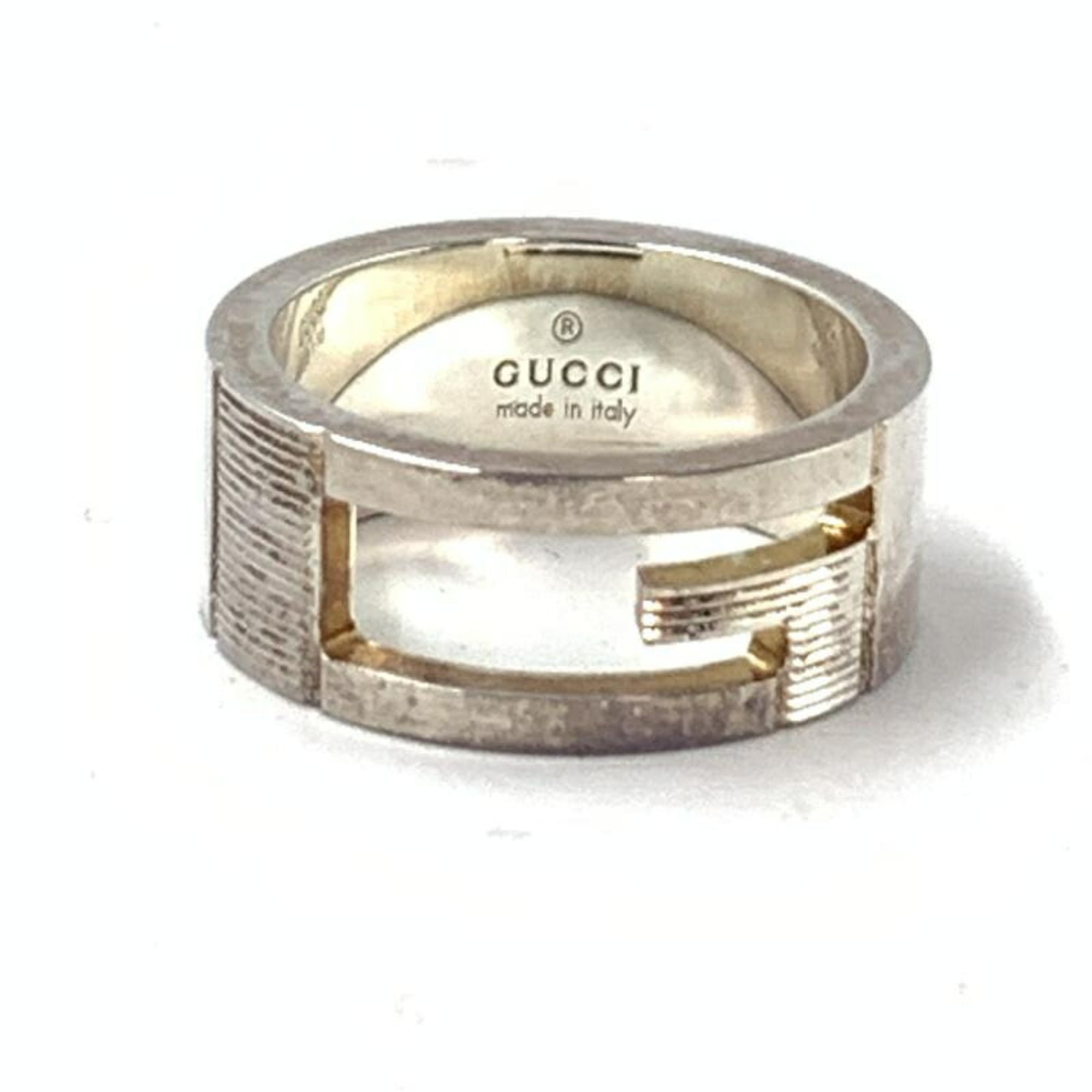 Gucci Silver Silver 925 Band Ring (Pre-Owned)