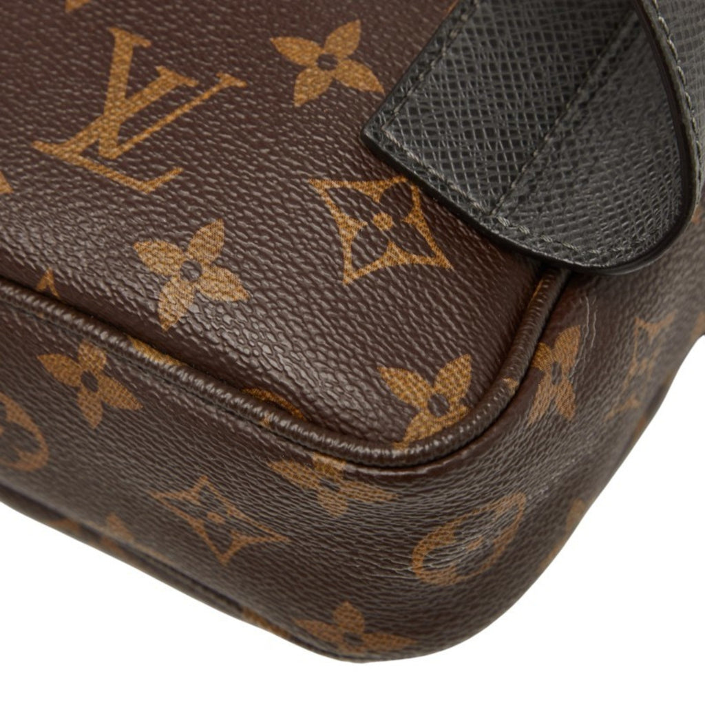 Louis Vuitton Monogram Brown Pvc Leather Sling Bag