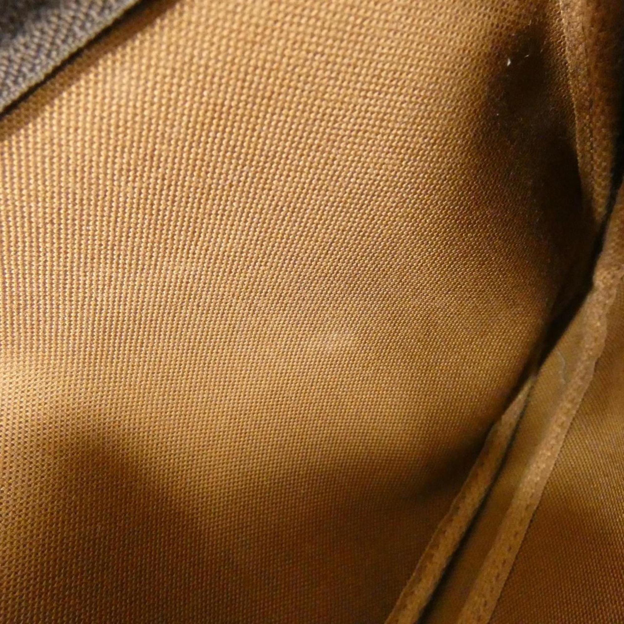 Louis Vuitton Brown Monogram Rose Coated Canvas Pochette Pouch