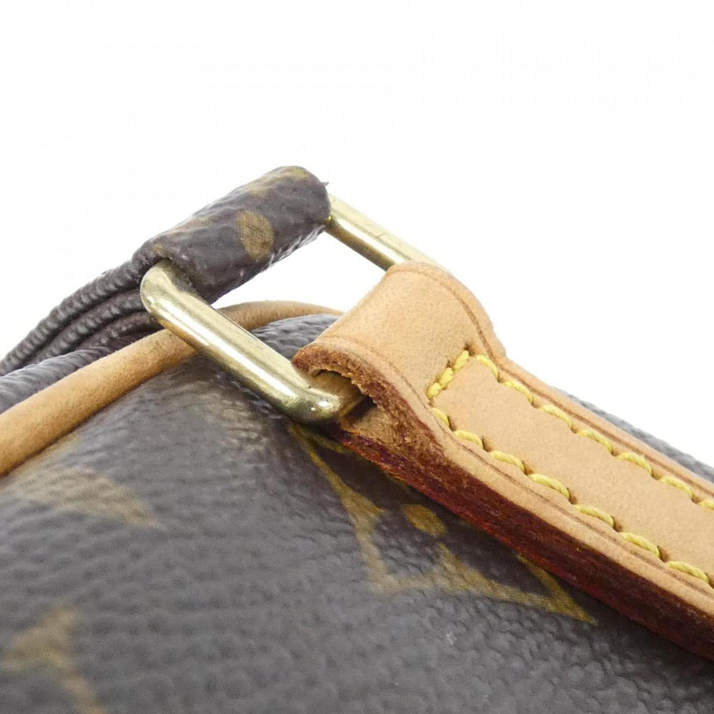 Louis Vuitton Brown Coated Canvas Shoulder Bag