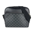 Louis Vuitton Black Damier Graphite Shoulder Bag