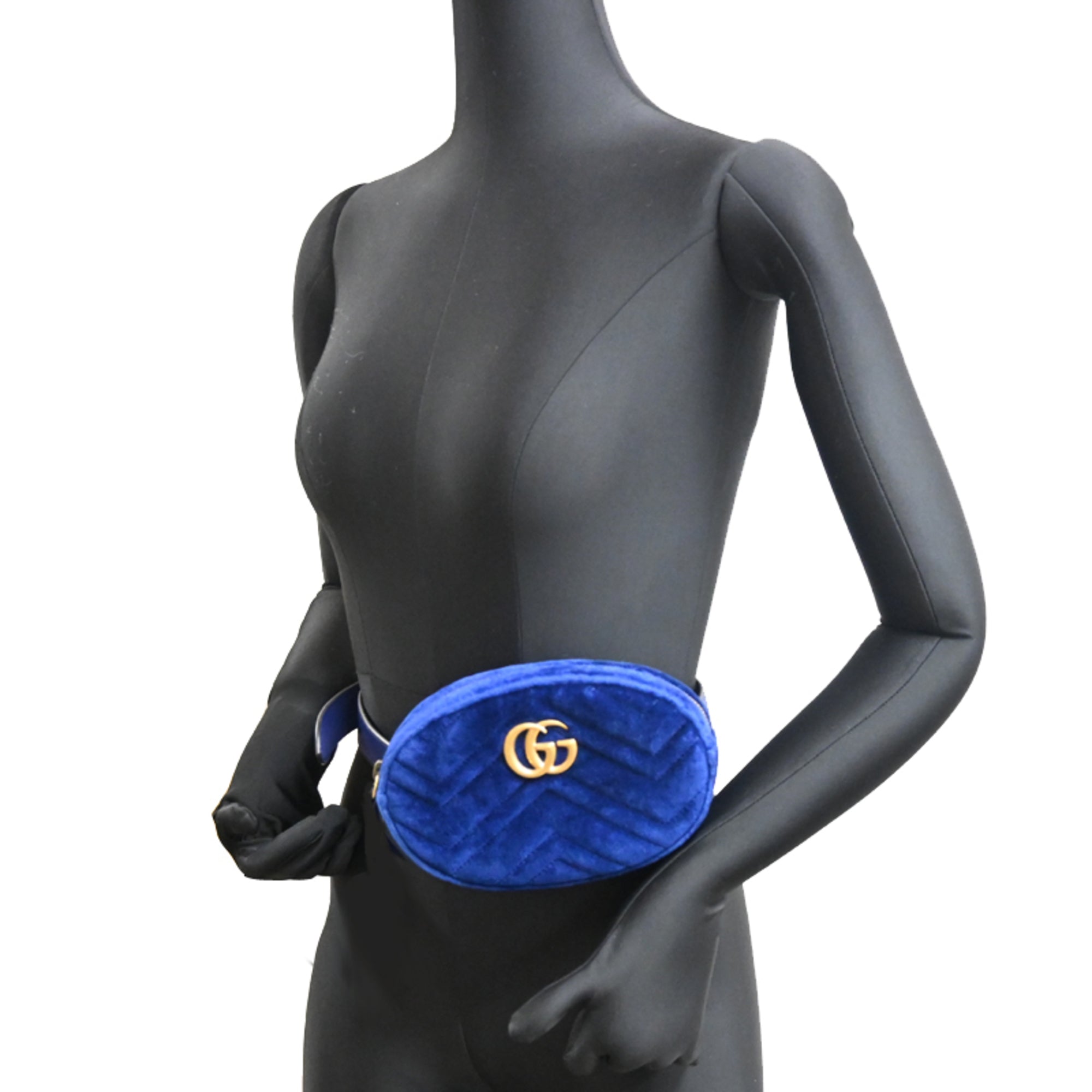 Gucci Blue Fanny Pack Pouch (Pre-Owned)