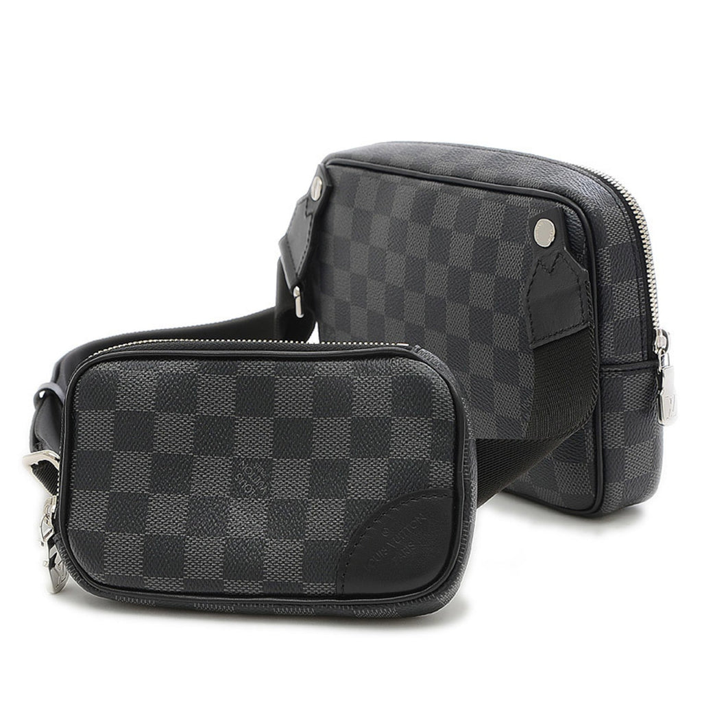 Louis Vuitton Damier Graphite Scott Messenger Shoulder Bag Men's N50018
