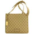 Gucci Beige Canvas Shoulder Bag (Pre-Owned)