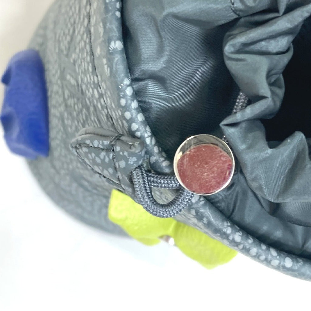 Louis Vuitton Gray Leather Shoulder Bag