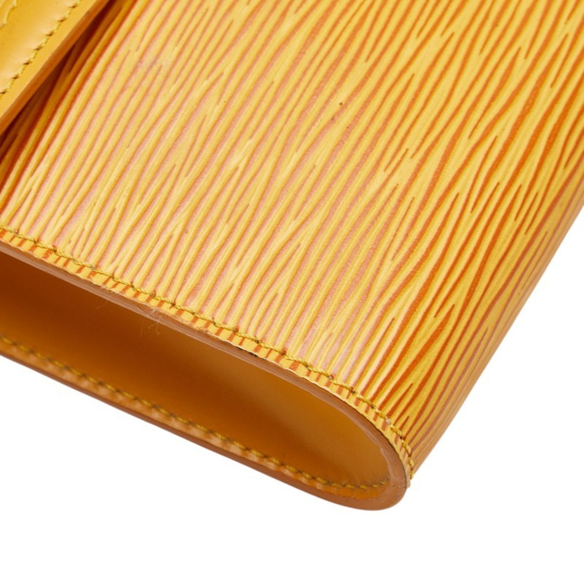 Louis Vuitton Yellow Leather Shoulder Bag