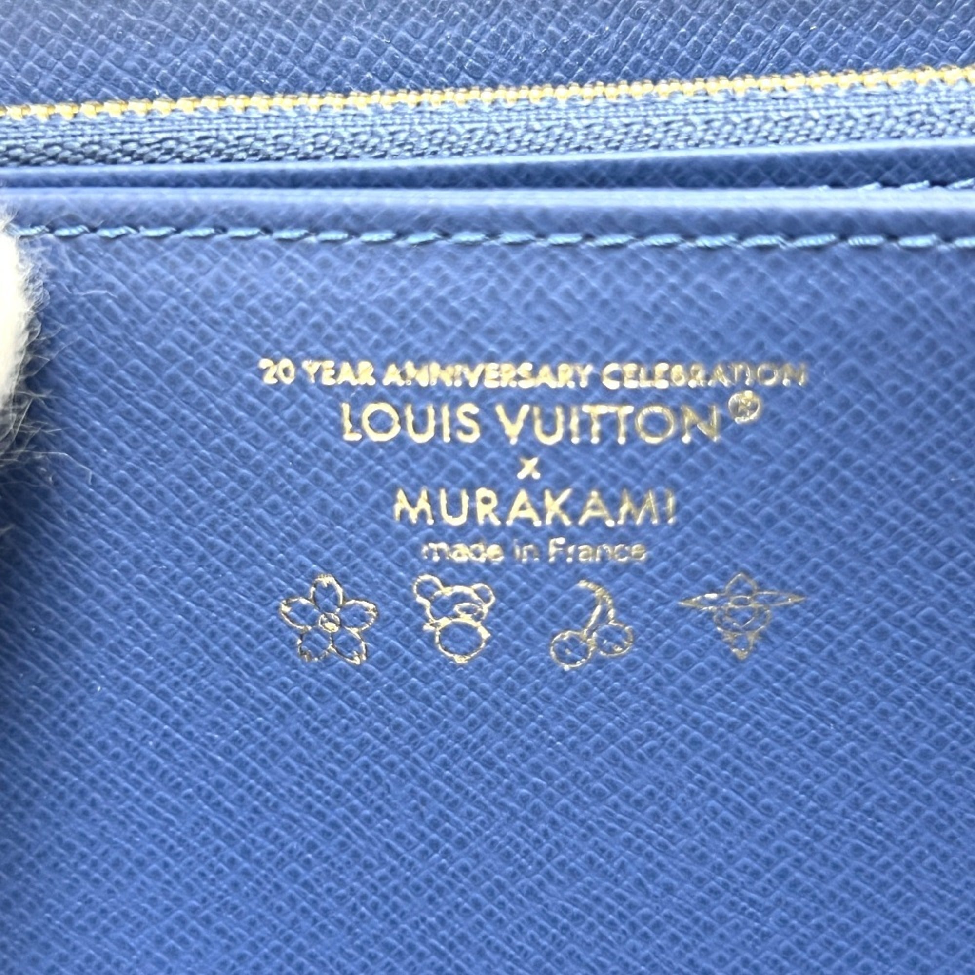 Louis Vuitton Monogram Denim Blue Monogram Denim Long Wallet