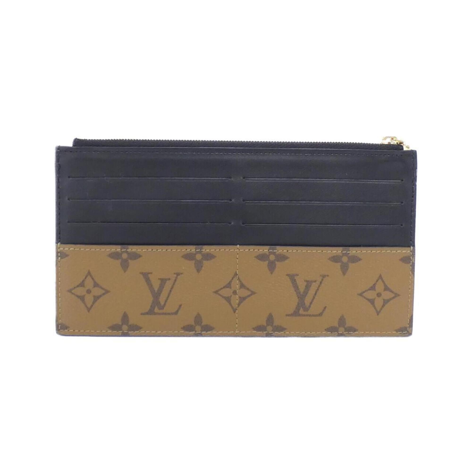 Louis Vuitton Brown Coated Canvas Coin Purse/Coin Case