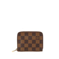 Louis Vuitton Brown Pvc Leather Coin Purse/Coin Case