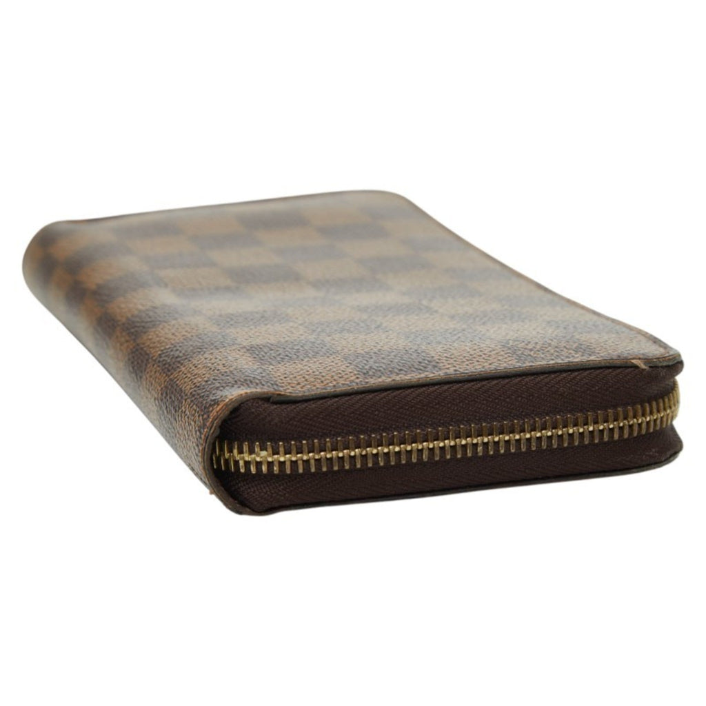 Louis Vuitton Damier Brown Damier Canvas Damier Canvas Long Wallet