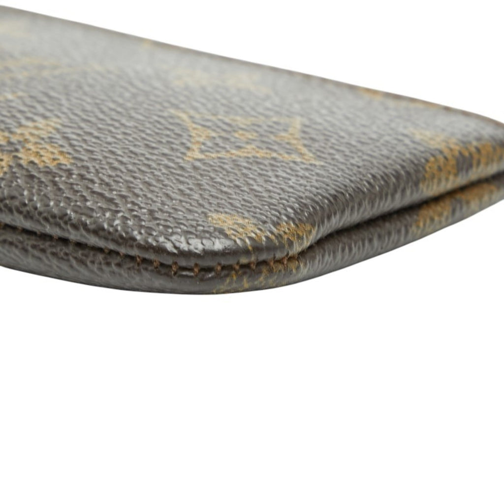 Louis Vuitton Brown Pvc Leather Coin Purse/Coin Case