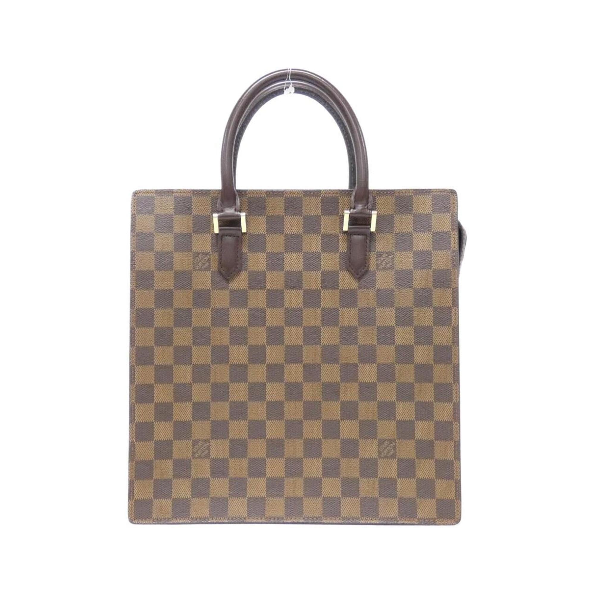 Louis Vuitton Ebene Coated Canvas Handbag