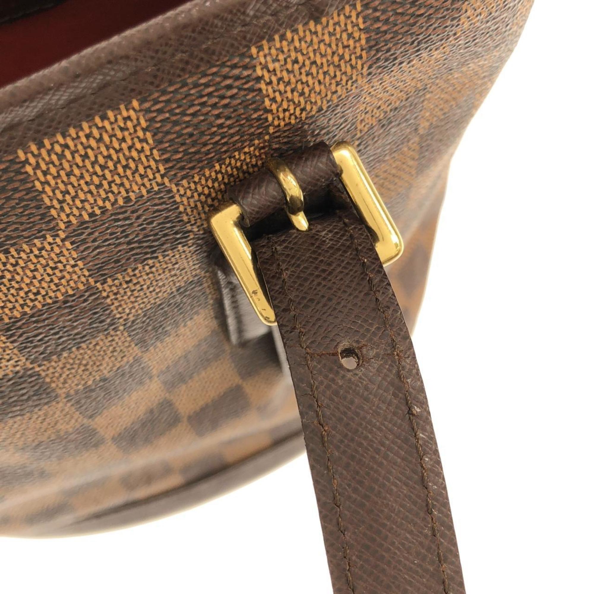 Louis Vuitton Ebene Coated Canvas Pouch Shoulder Bag