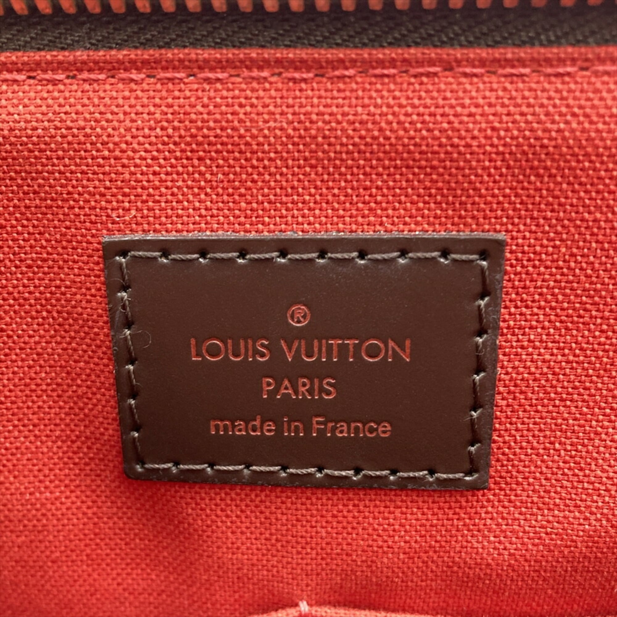 Louis Vuitton Brown Damier Canvas Tote Bag